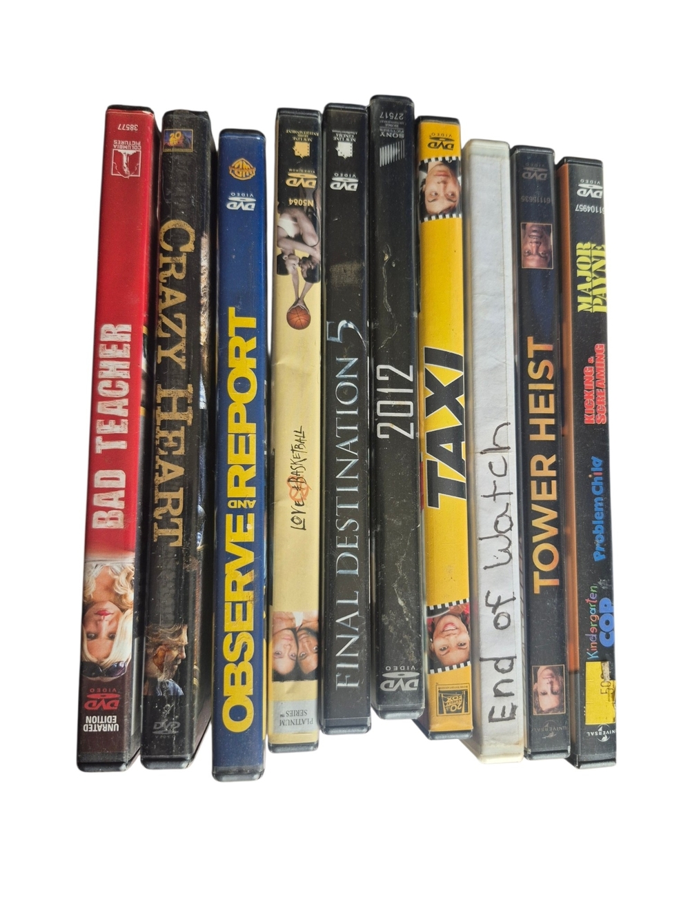 Assorted DVD Movie Case Lot
